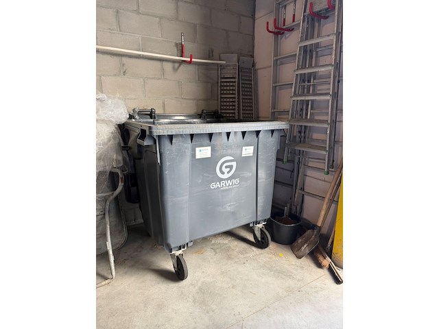 Rolcontainer - grijs - afbeelding 2 van  2