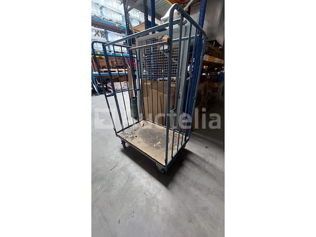 Rolcontainer blauw - afbeelding 1 van  3