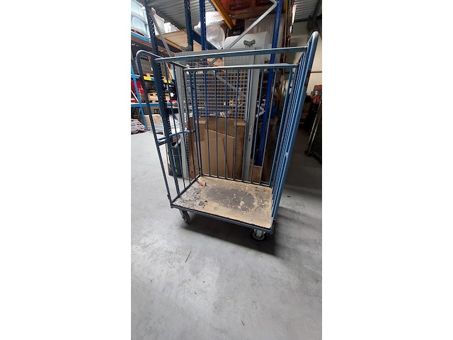 Rolcontainer blauw - afbeelding 1 van  3