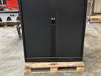 Roldeurkast 120x45x160cm, 2 legborden