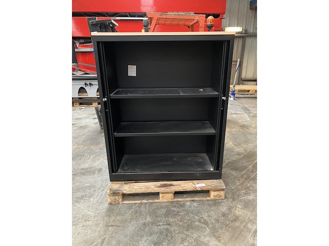 Roldeurkast 120x45x160cm, 2 legborden - afbeelding 2 van  3