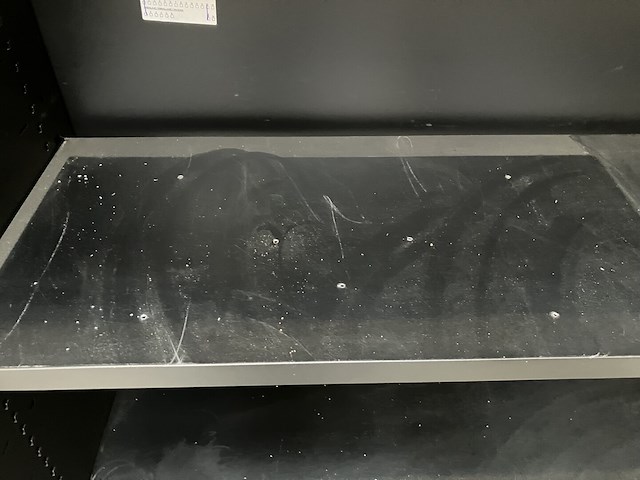 Roldeurkast 120x45x160cm, 2 legborden - afbeelding 3 van  3