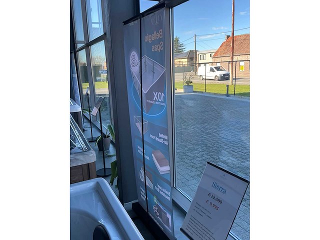 Roldisplay reclamebanner (2x) - afbeelding 1 van  2