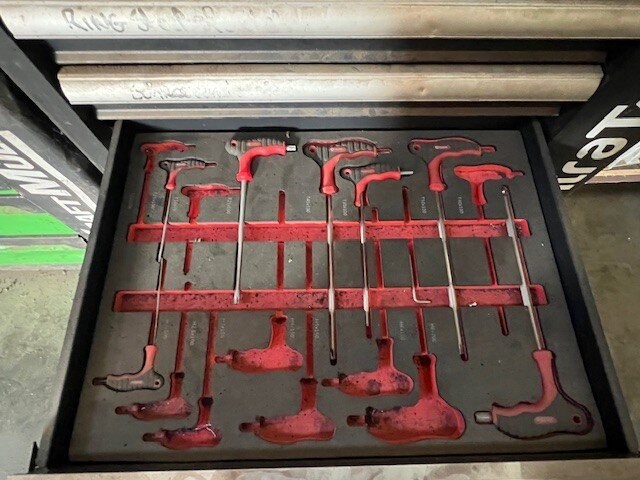 Rolgereedschappen wagen kraft muller met klein handgereedschap, rolgereedschappen wagen ultratoolz met klein handgereedschap (10,11) - afbeelding 7 van  14