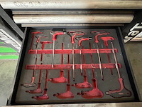 Rolgereedschappen wagen kraft muller met klein handgereedschap, rolgereedschappen wagen ultratoolz met klein handgereedschap (10,11) - afbeelding 7 van  14