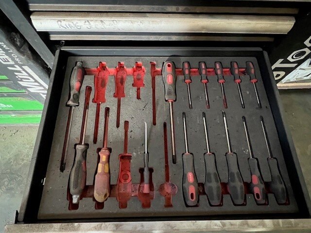 Rolgereedschappen wagen kraft muller met klein handgereedschap, rolgereedschappen wagen ultratoolz met klein handgereedschap (10,11) - afbeelding 8 van  14