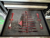 Rolgereedschappen wagen kraft muller met klein handgereedschap, rolgereedschappen wagen ultratoolz met klein handgereedschap (10,11) - afbeelding 9 van  14