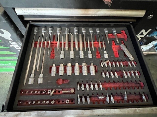 Rolgereedschappen wagen kraft muller met klein handgereedschap, rolgereedschappen wagen ultratoolz met klein handgereedschap (10,11) - afbeelding 10 van  14