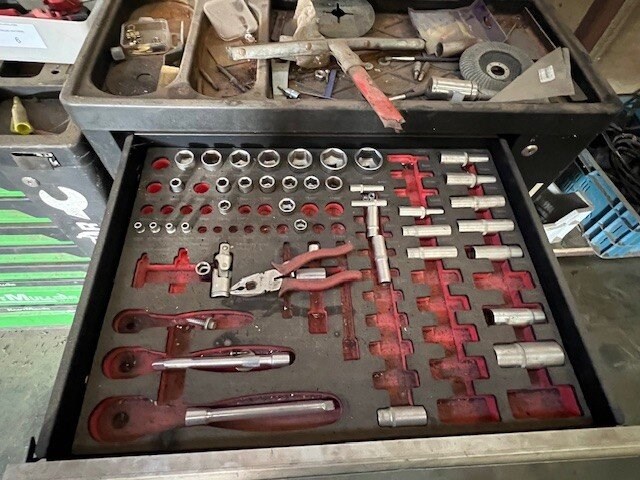 Rolgereedschappen wagen kraft muller met klein handgereedschap, rolgereedschappen wagen ultratoolz met klein handgereedschap (10,11) - afbeelding 11 van  14