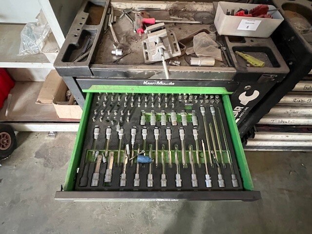 Rolgereedschappen wagen kraft muller met klein handgereedschap, rolgereedschappen wagen ultratoolz met klein handgereedschap (10,11) - afbeelding 14 van  14