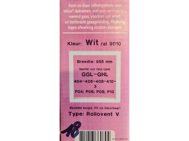 Rolhorsysteem/inkortbaar - afbeelding 1 van  3