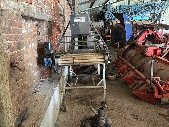 Rolinspectietafel sorteer- en verwerkingsmachine voor gewassen - afbeelding 2 van  7