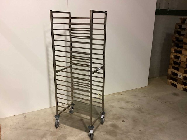 Rolkar 20 leggers - 600x400 rvs - overige opslag en handling - afbeelding 2 van  3