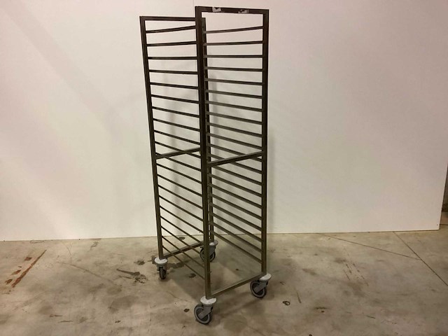Rolkar 20 leggers 600x400 rvs overige opslag en handling - afbeelding 1 van  4