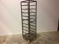 Rolkar rvs - 400x600 10 leggers - overige opslag en handling - afbeelding 1 van  4