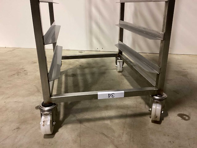 Rolkar rvs - 400x600 14 leggers - overige opslag en handling - afbeelding 3 van  3