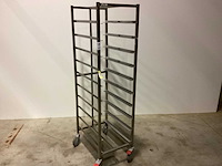 Rolkar rvs 400x600 10 leggers overige opslag en handling - afbeelding 1 van  4