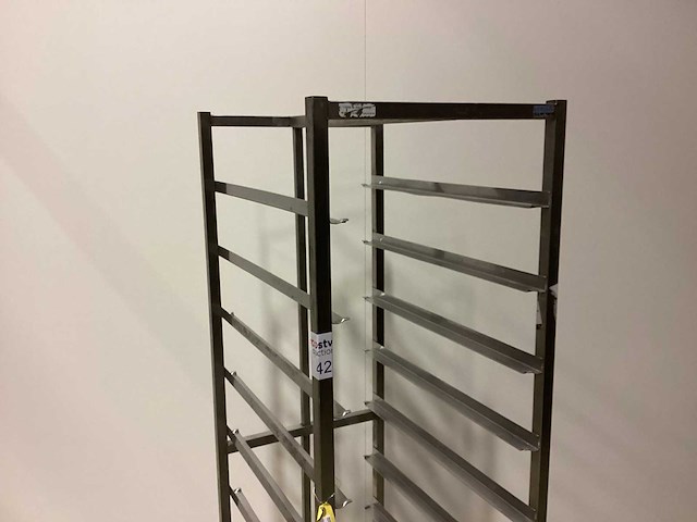 Rolkar rvs 400x600 10 leggers overige opslag en handling - afbeelding 3 van  4