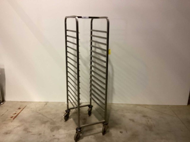 Rolkar rvs 400x600 14 leggers overige opslag en handling - afbeelding 1 van  3