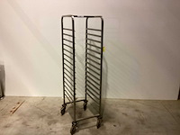 Rolkar rvs 400x600 14 leggers overige opslag en handling - afbeelding 1 van  3