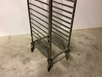 Rolkar rvs 400x600 14 leggers overige opslag en handling - afbeelding 2 van  3