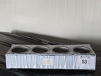 Roll box rvs inzetbakken bourgeat 17084