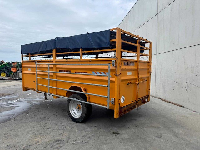 Rolland - dm016 - livestock trailer - 2005 - afbeelding 8 van  10