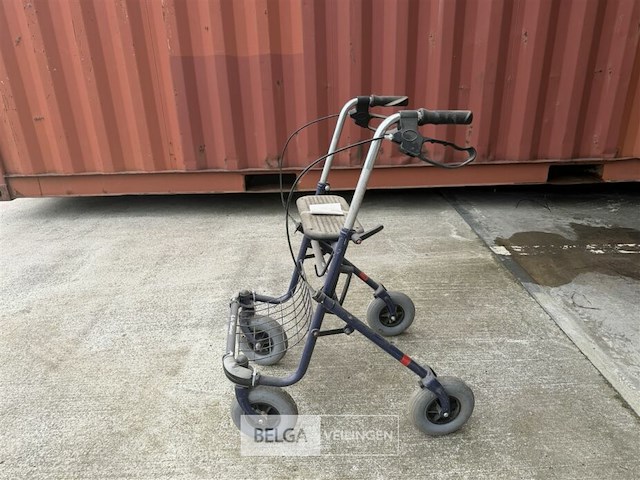Rollator + mand - afbeelding 2 van  3