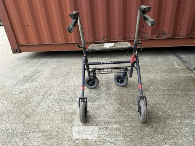Rollator + mand - afbeelding 3 van  3