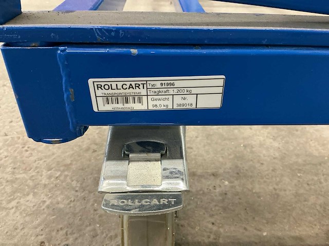 Rollcart 91996 overige intern transport - platenkar - afbeelding 4 van  4