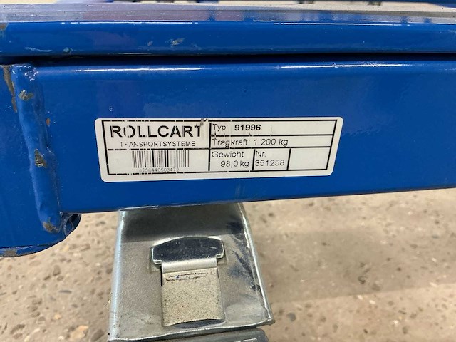Rollcart 91996 overige intern transport - platenkar - afbeelding 4 van  4