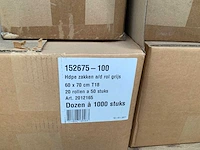 Rollen hdpe zak (160x) - afbeelding 2 van  6