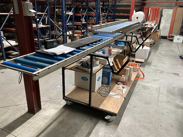 Rollenbaan voor verpakking (3x) - afbeelding 1 van  7