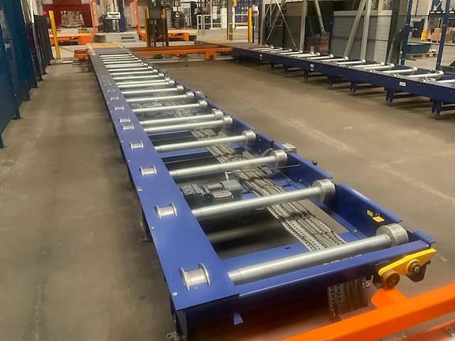 Rollenbaan/transportband 16 meter lang - afbeelding 6 van  22