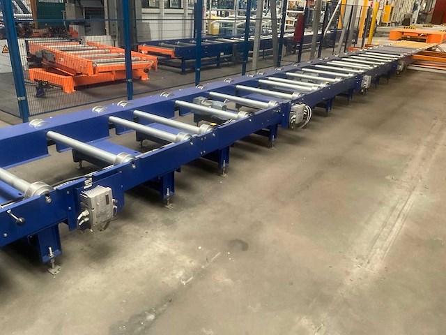 Rollenbaan/transportband 16 meter lang - afbeelding 8 van  22