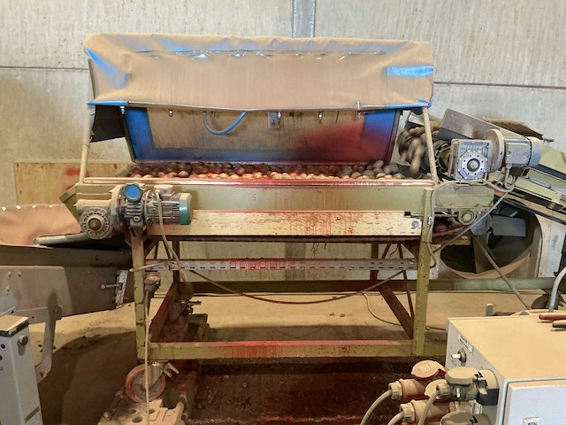 Rollenleestafel voor aardappelen aardappel sorteermachine - afbeelding 1 van  10