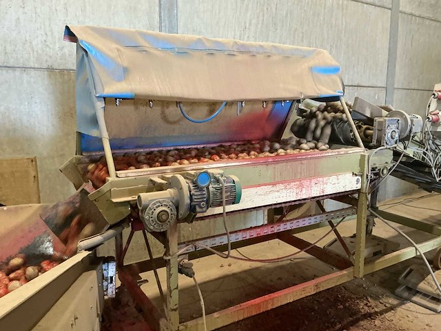 Rollenleestafel voor aardappelen aardappel sorteermachine - afbeelding 2 van  5
