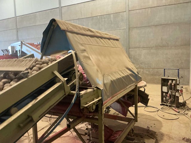 Rollenleestafel voor aardappelen aardappel sorteermachine - afbeelding 5 van  5
