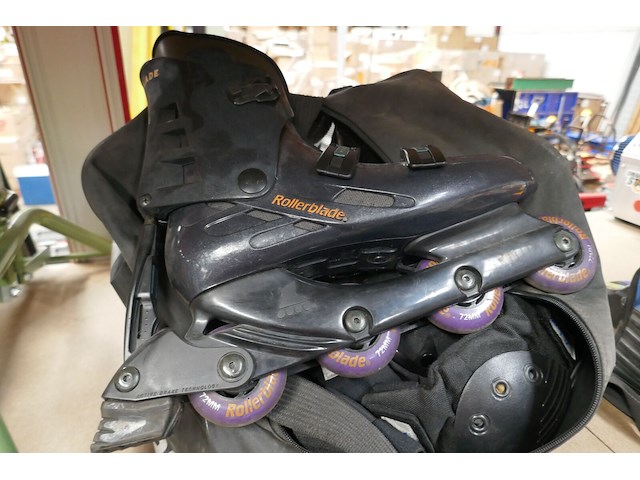 Rollerblades met draagtas - afbeelding 2 van  2