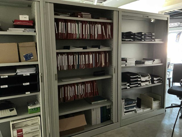 Rolluik dossierkast (5x) - afbeelding 1 van  3