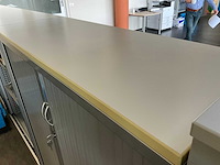 Rolluikkast met grijs bovenblad 120x140 (3x) - afbeelding 2 van  4