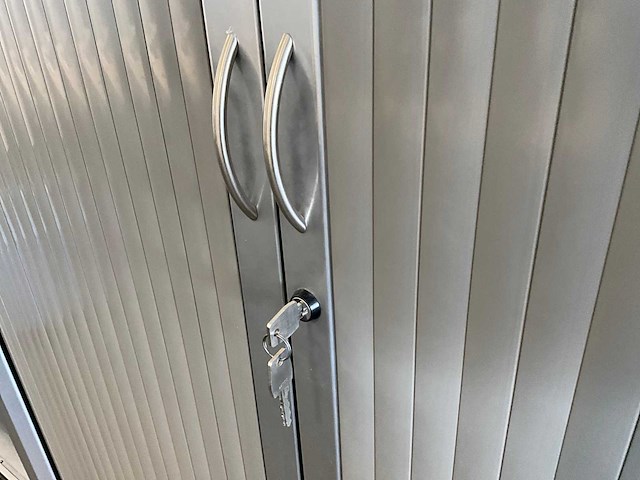 Rolluikkast met grijs bovenblad 120x140 (3x) - afbeelding 3 van  4