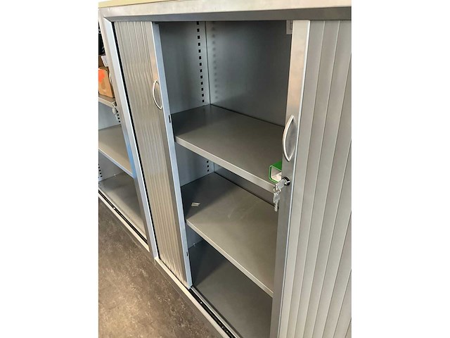 Rolluikkast met grijs bovenblad 120x140 (3x) - afbeelding 5 van  5
