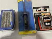 Rolmeter - spanningszoeker - 32 delige bitsenset - afbeelding 1 van  3