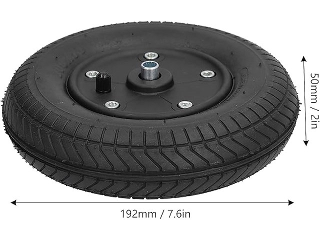 Rolstoel voorwiel - afbeelding 2 van  3