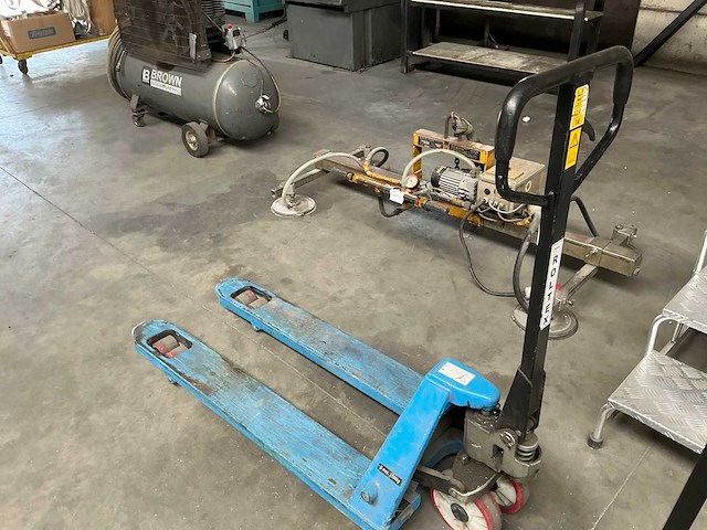 Roltex hpt-a hand hydraulische palletwagen - afbeelding 3 van  4
