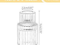 Romadedi glazen kandelaar - afbeelding 2 van  3