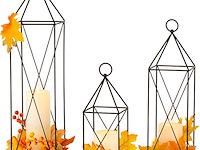 Romadedi kaars lantaarn (set van 3) goudkleurig - afbeelding 1 van  2