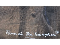 Romain de saegher - moeder en kind - gemengde techniek - afbeelding 3 van  5