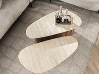 Romano driehoekige salontafel set - afbeelding 2 van  5
